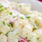 سالاد سیب زمینی فرانسوی