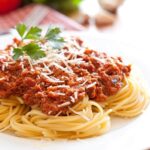 اسپاگتی با سویا